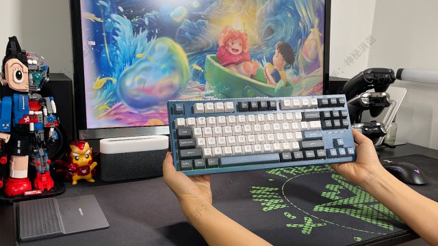 外观方正硬派，手感绵柔舒适-KEMOVE 1980系列K87三模热插拔机械键盘使用体验分享