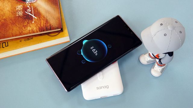 个子小，能量大，sanag k60磁吸充电宝！